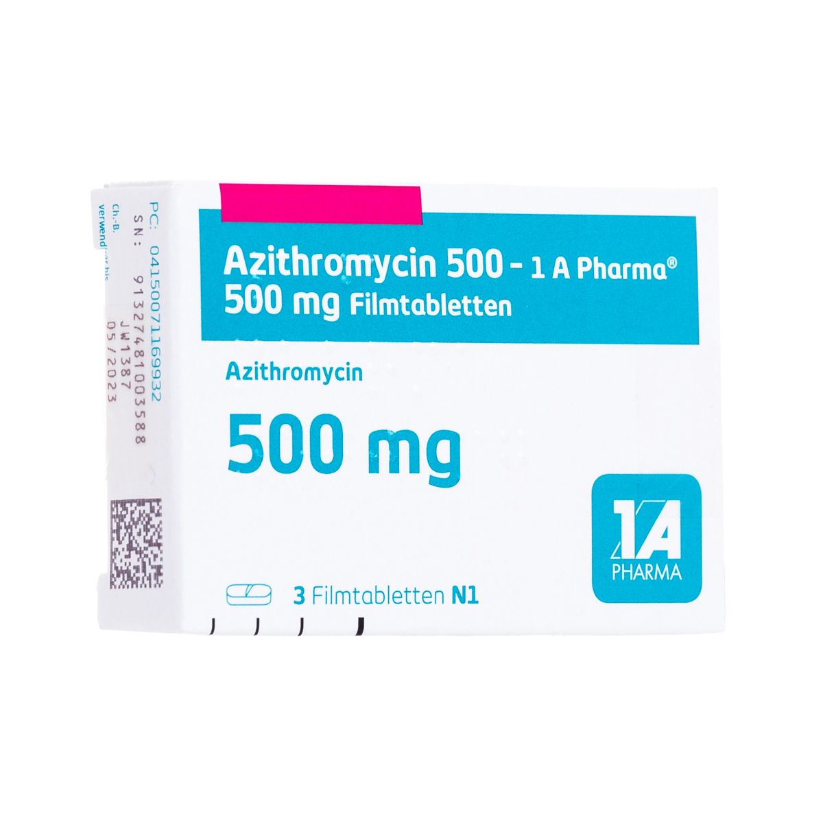 Azithromycin 500mg X 4