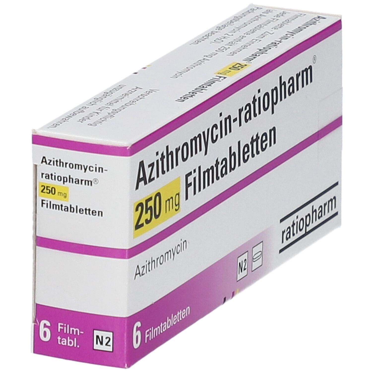 Azithromycin mylan 250 mg