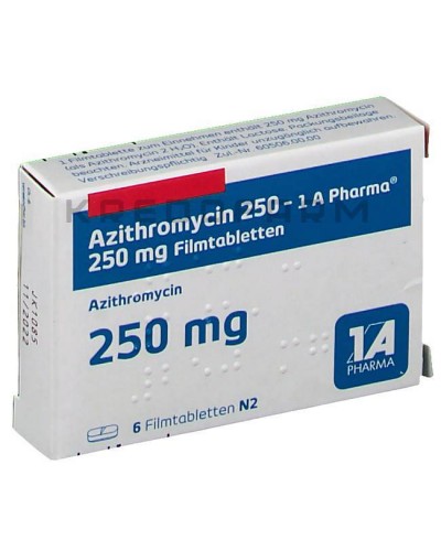 Azithromycin Ratiopharm 250mg