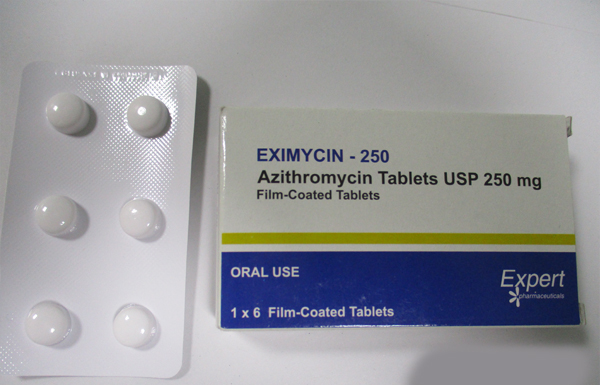Azithromycin usp 250 mg