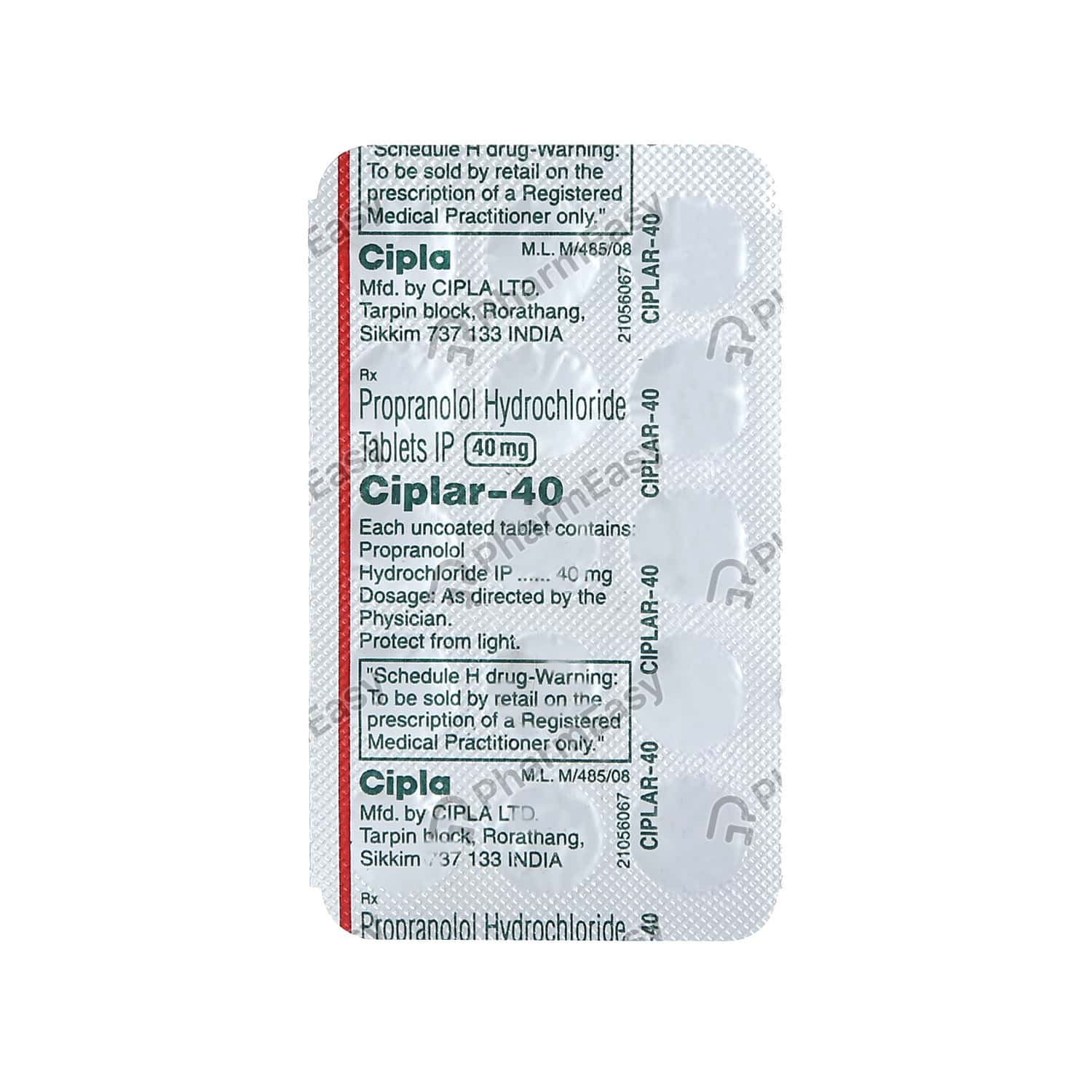 Propranolol 40 Mg Lp