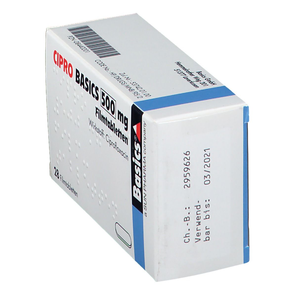 Cipro Lp 500 Mg