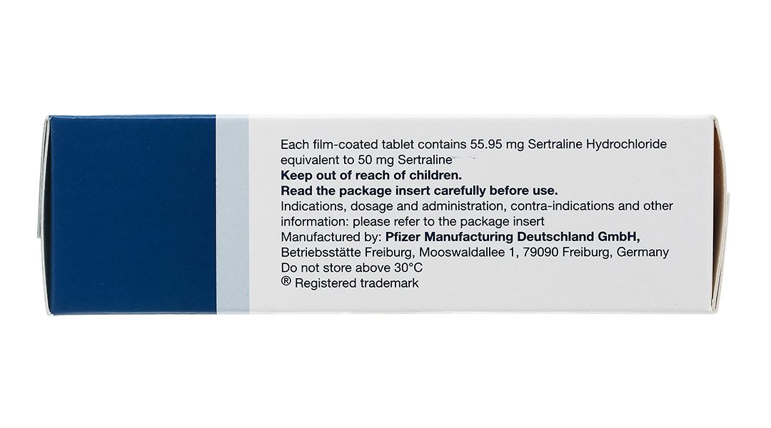 Zoloft 50 mg prix