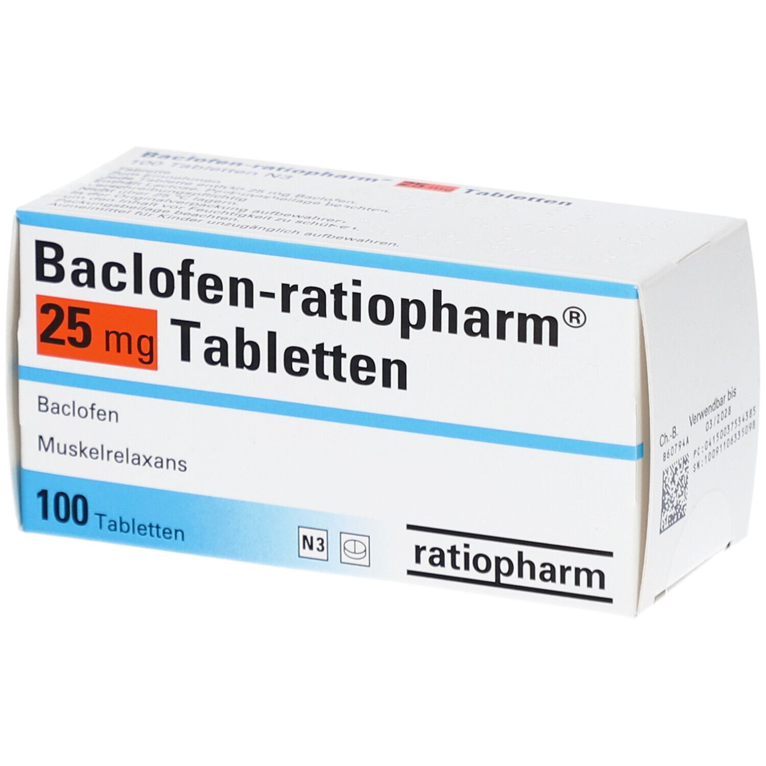 Baclofène 25mg Online