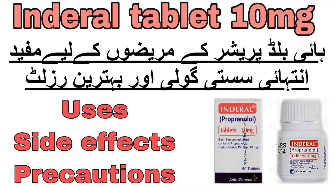 Inderal 10 Mg Astrazeneca