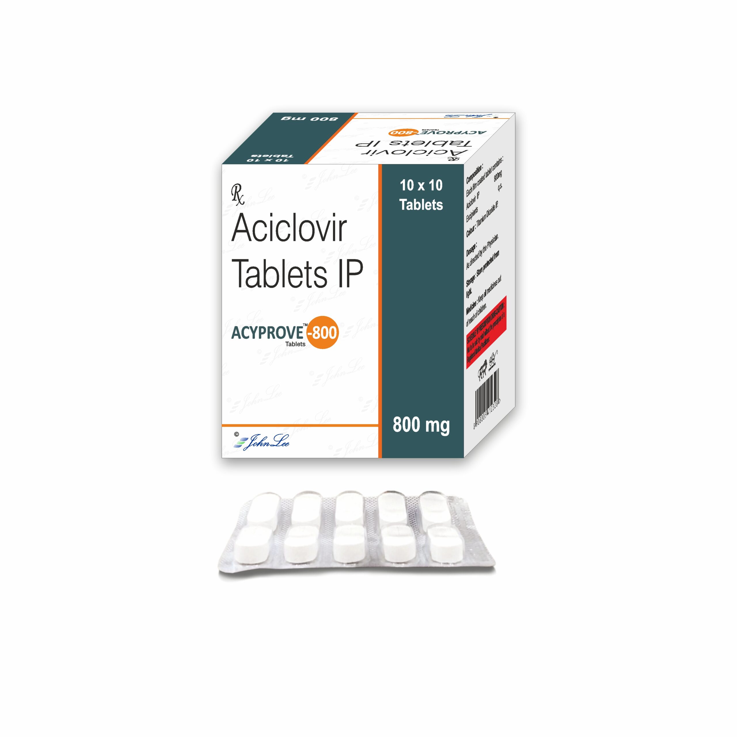 Aciclovir 800mg