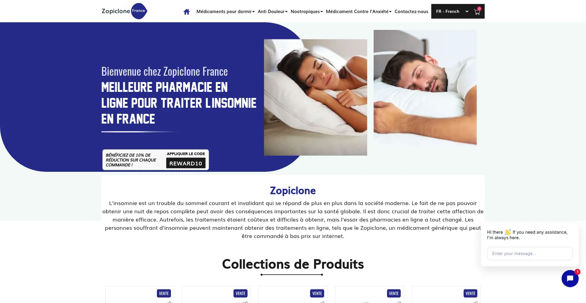 Acheter du zimovane en ligne