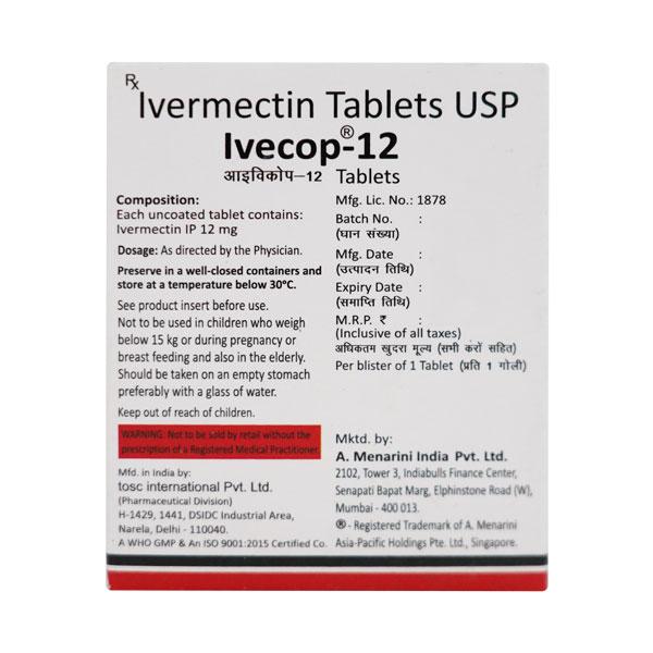 ivermectin 12mg uk