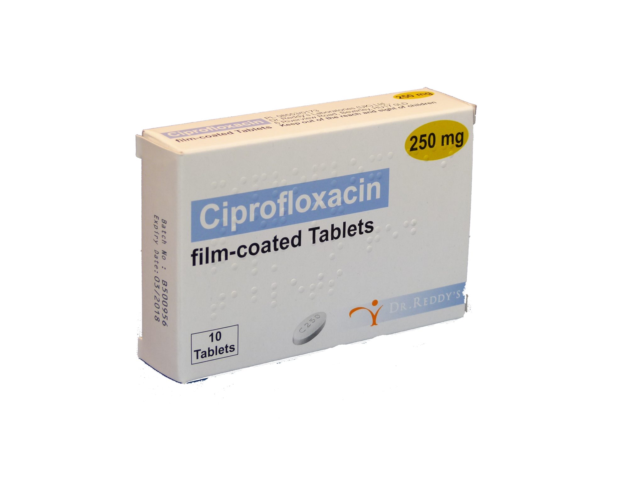 cipro 250mg/5ml
