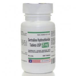sertraline 25 mg compendium