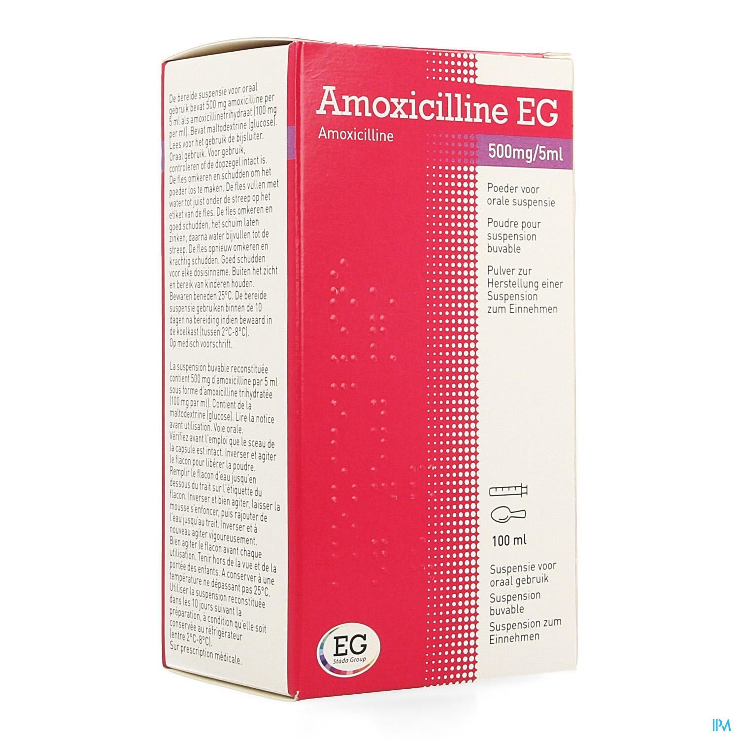 Amoxicilline 500 Sans Ordonnance