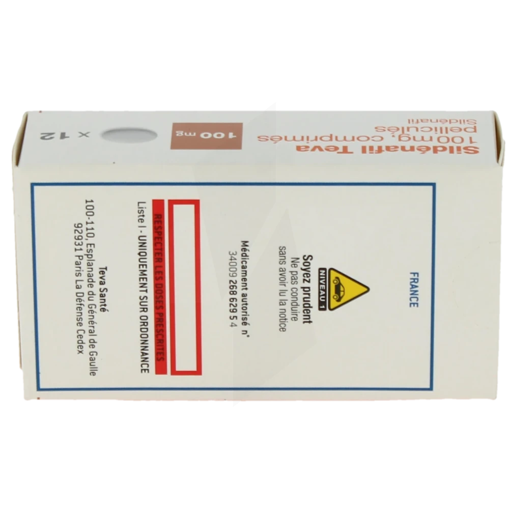 Sildenafil teva sans ordonnance