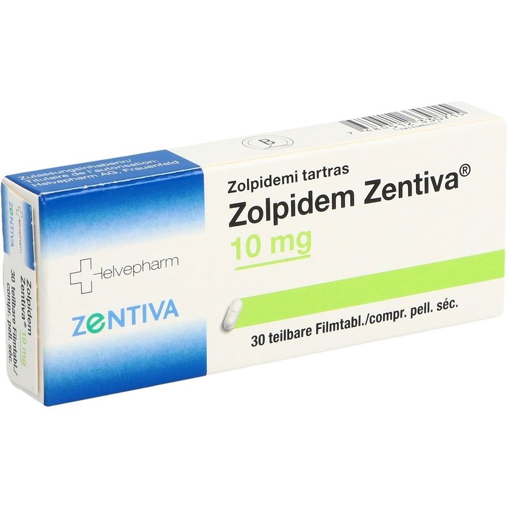 Zolpidem zentiva 10 mg prix