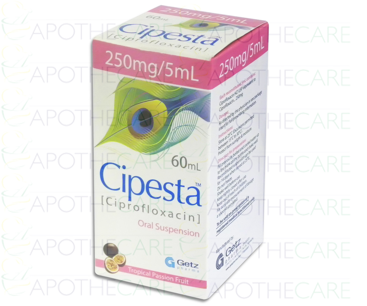 Cipro 250mg/5ml