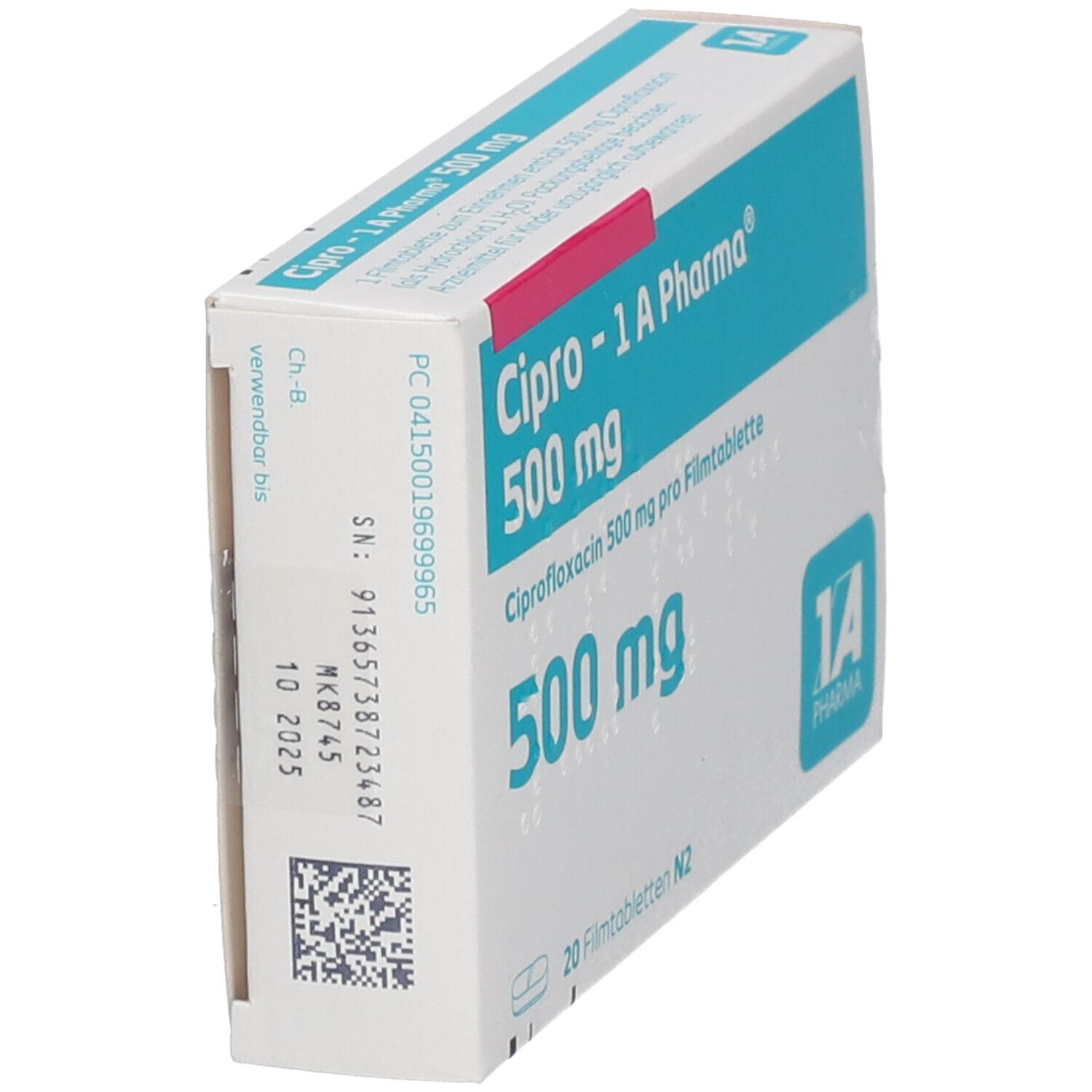Cipro c 500 mg
