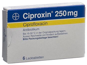 Ciprofloxacin 250 Mg Compendium