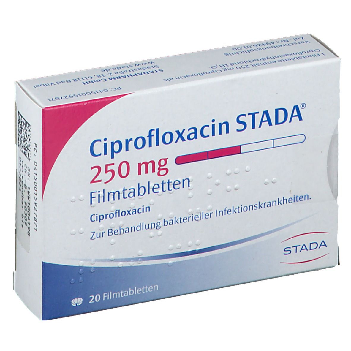 Ciprofloxacin 250 mg iv