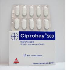 Ciprofloxacin 500 mg english