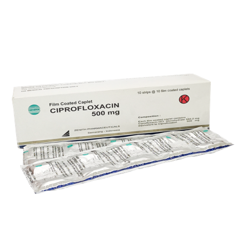 Ciprofloxacin 500 mg hcl