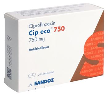 Ciprofloxacin 500 mg mepha