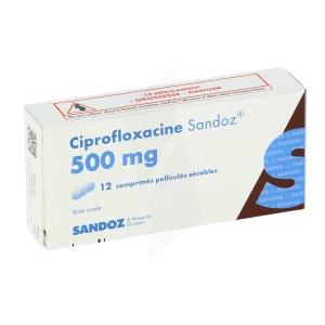 Ciprofloxacin 500 mg sandoz