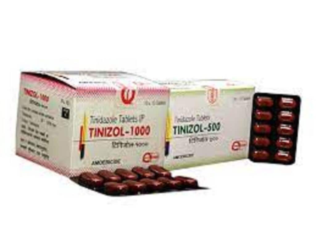 Ciprofloxacin 500mg tinidazole 600 mg