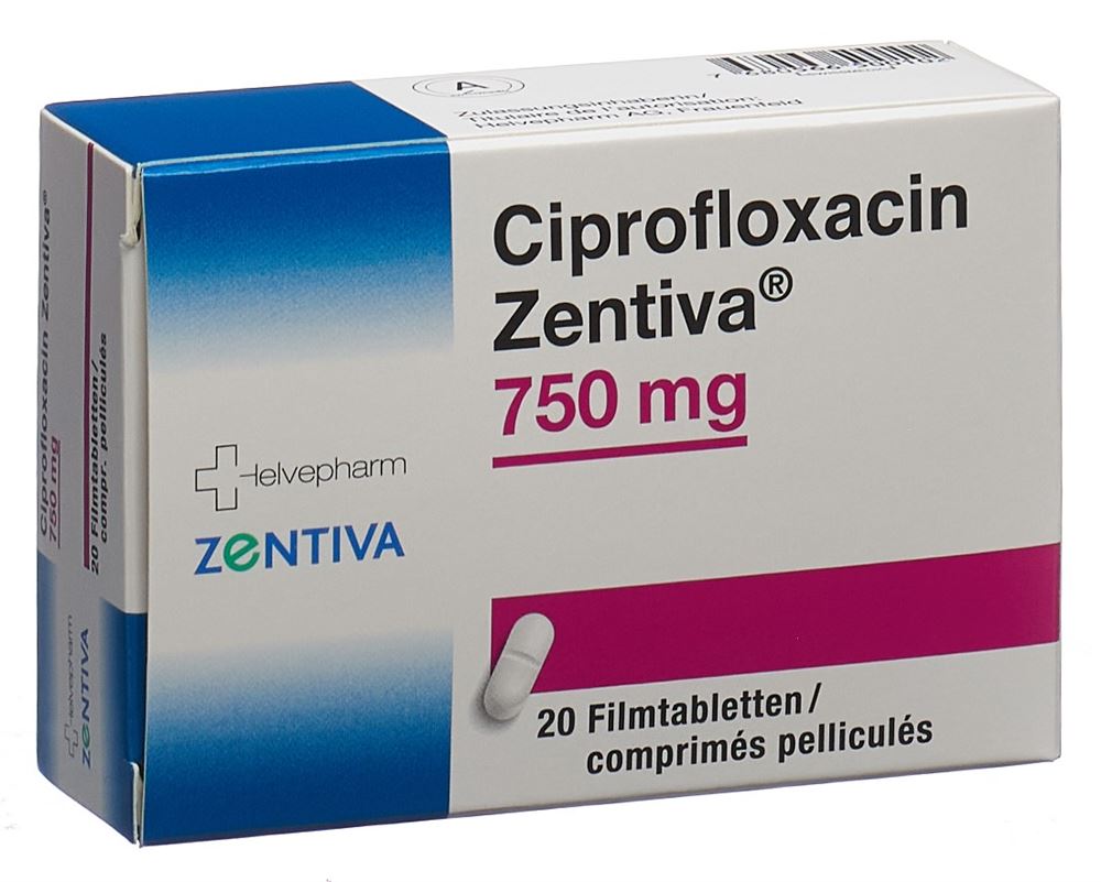 Ciprofloxacin 750mg iv