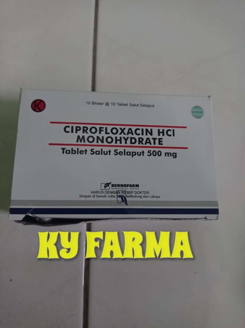 ciprofloxacin hcl 500 mg