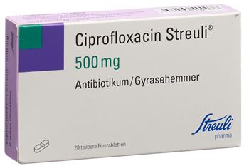 Ciprofloxacin Mepha 250 Mg