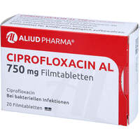 Ciprofloxacin mepha 750 mg