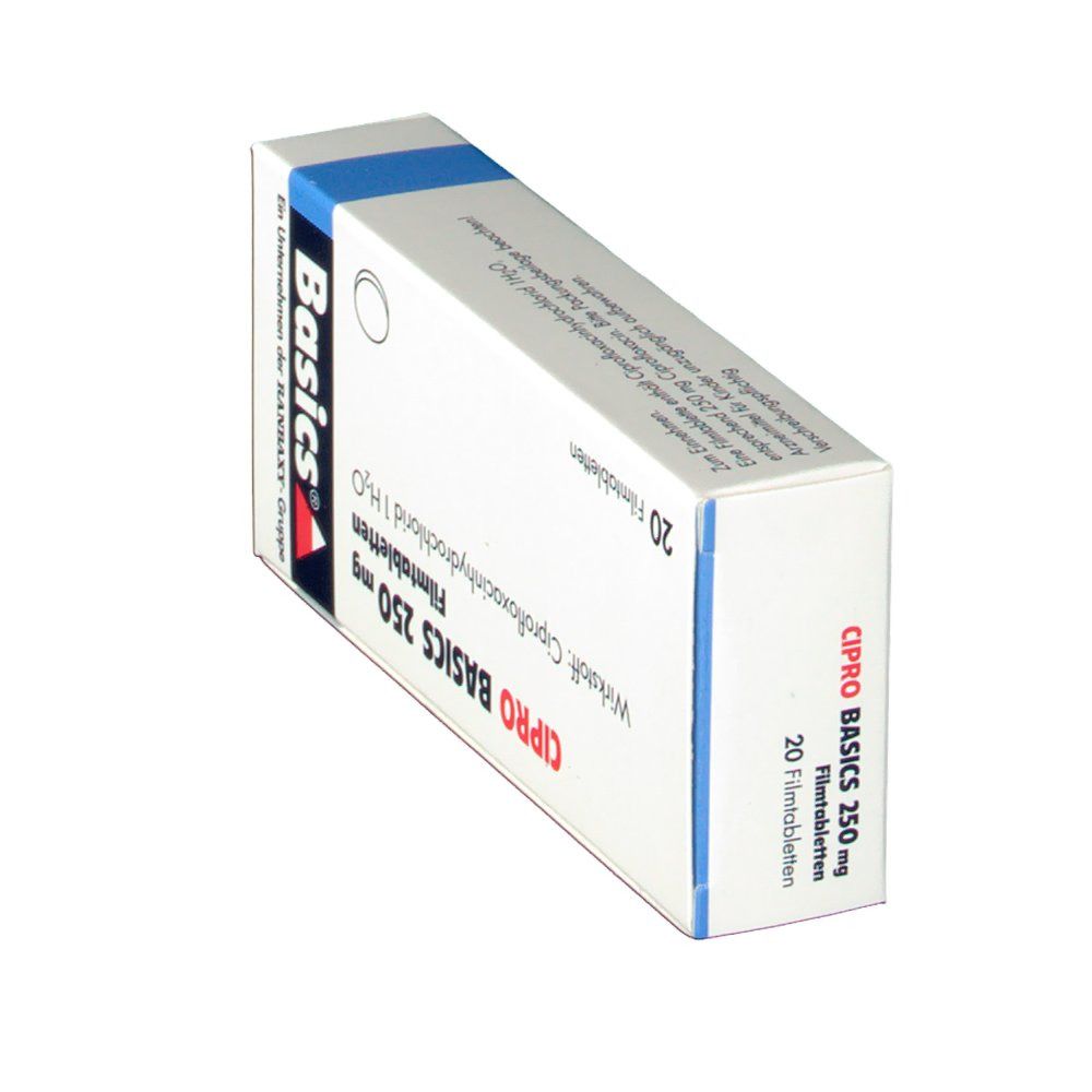 Ciprofloxacin Ratio 250 Mg