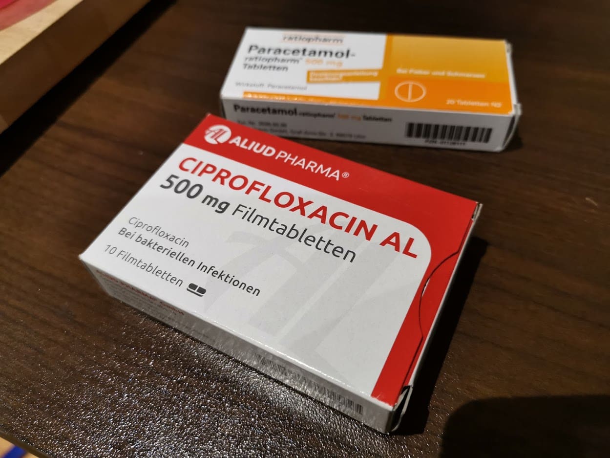 ciprofloxacin ratio 250 mg