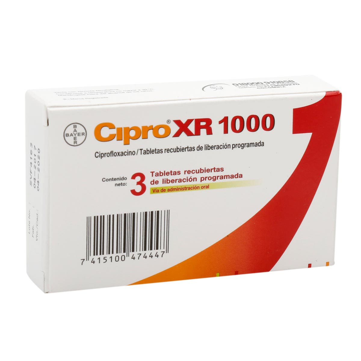 ciprofloxacin xl 1000 mg