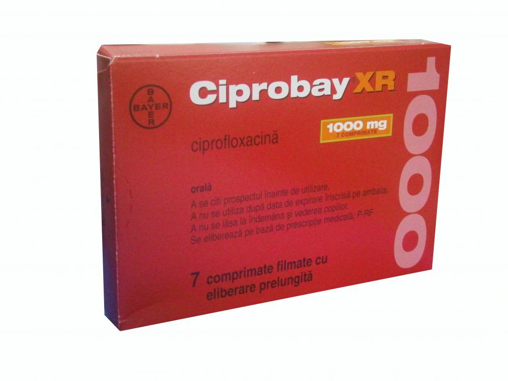 Ciprofloxacin Xr 1000 Mg
