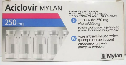 Coût aciclovir