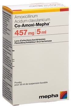 Amoxil De 500 Mg Susp 75 Ml