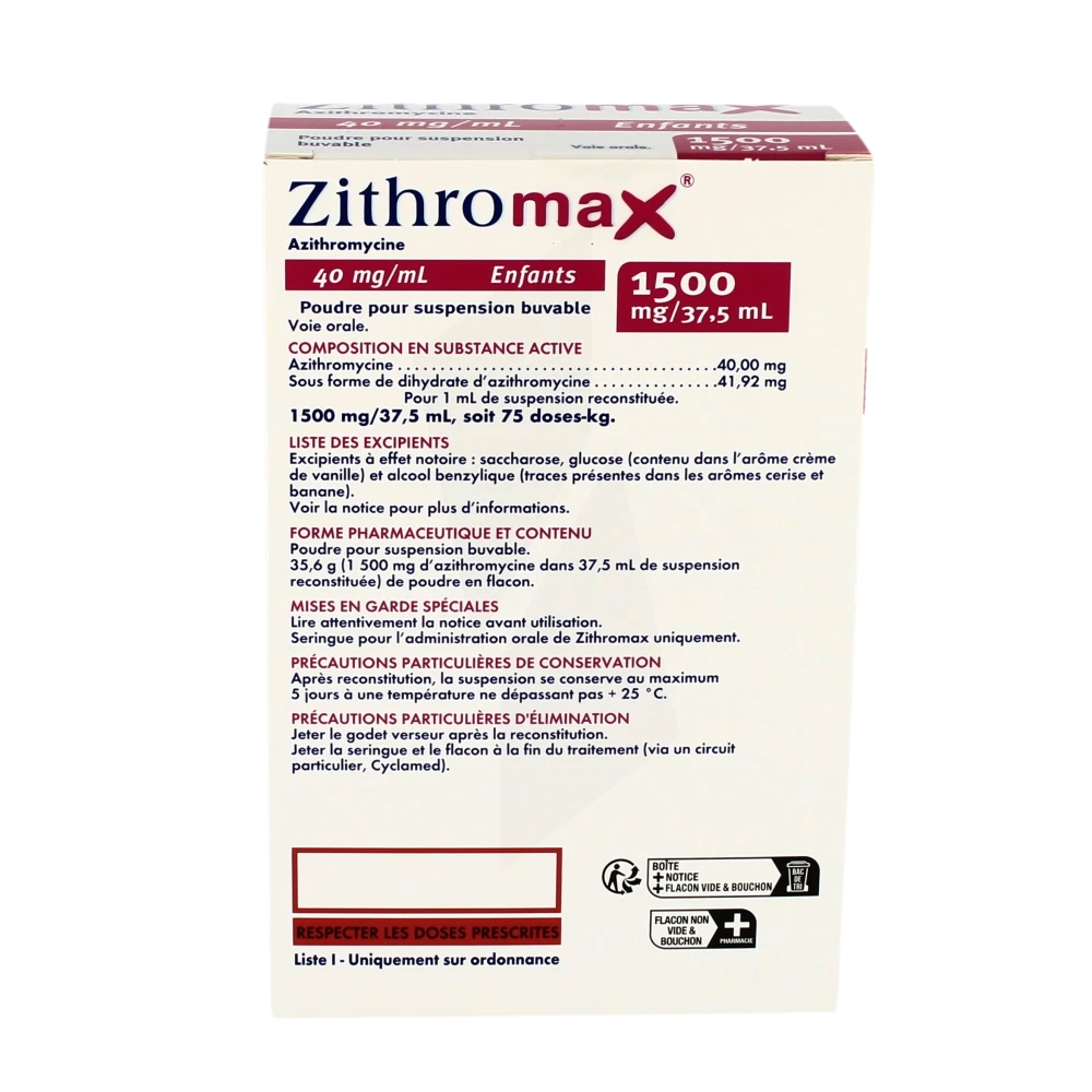 Commander du zithromax generique