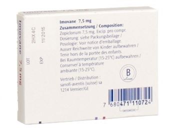 Imovane 7 5 mg prix