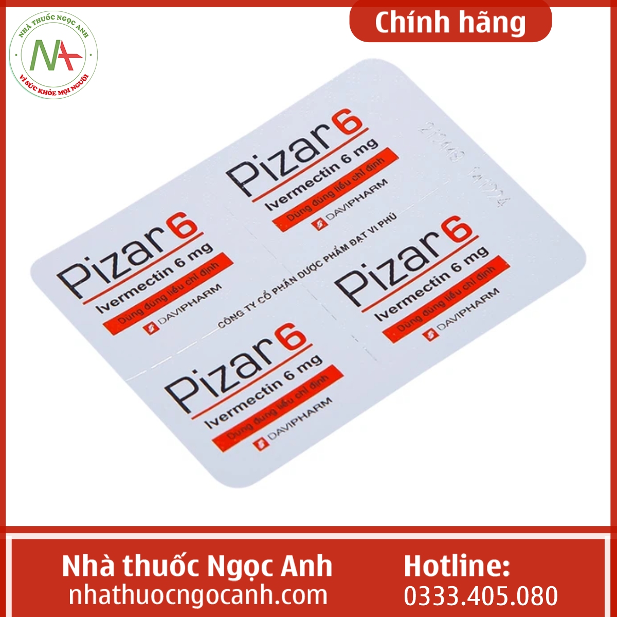 Pizar 6 ivermectin 6mg
