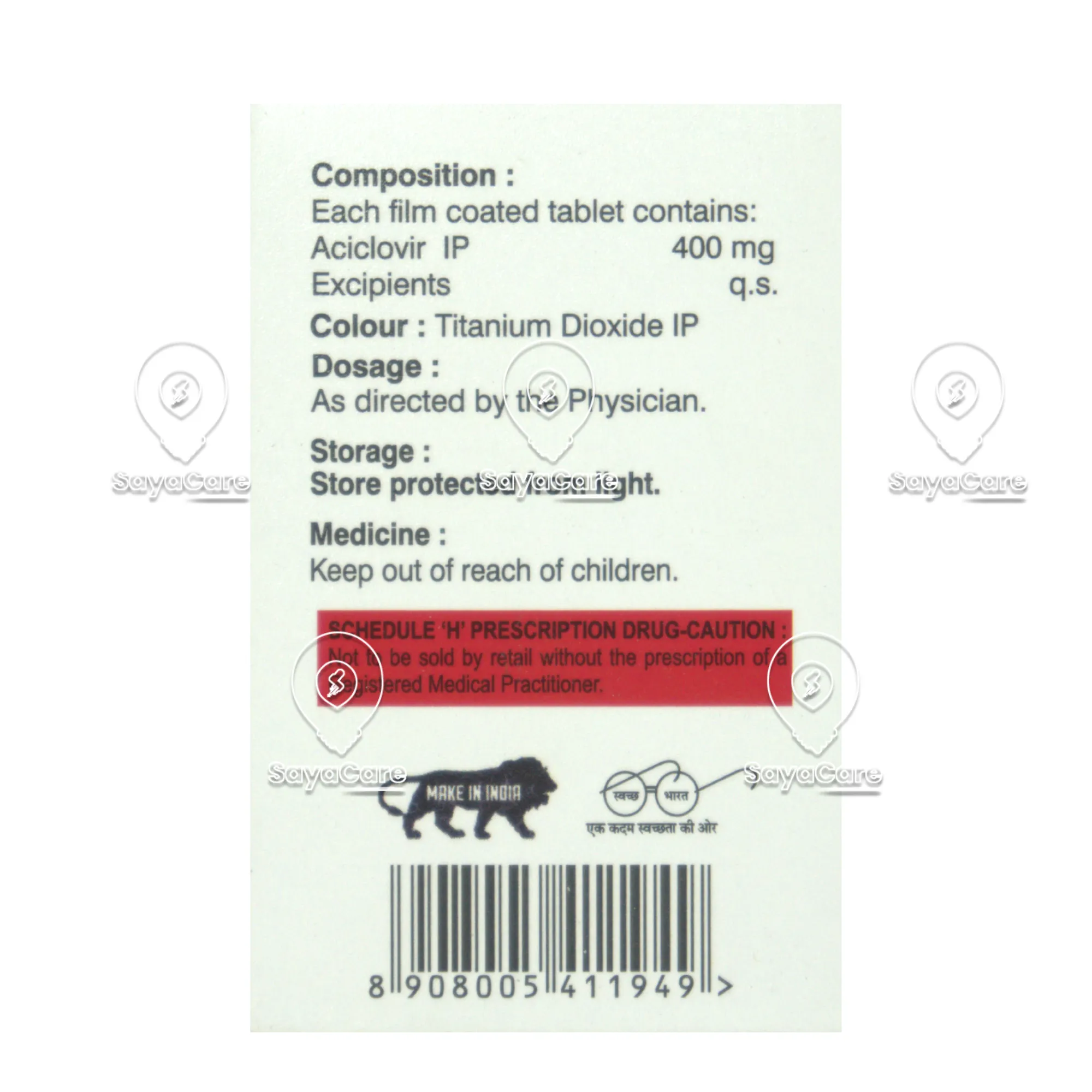 aciclovir 400 online