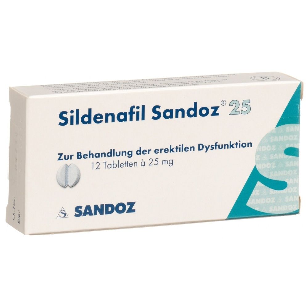 Sildenafil sandoz 25 mg online
