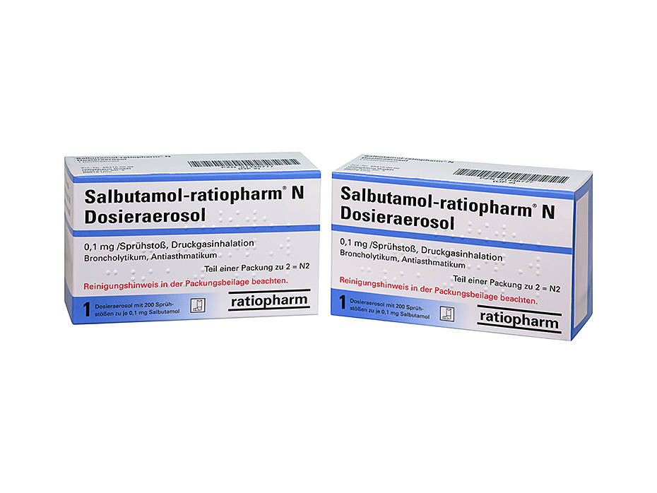 Le prix de salbutamol