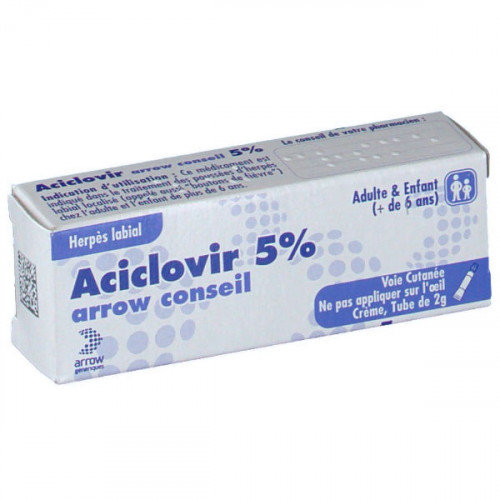 Aciclovir creme acheter