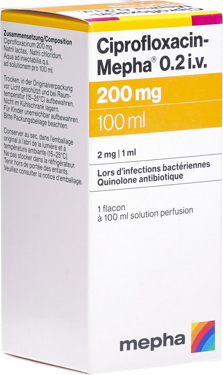 ciprofloxacin mepha 750 mg