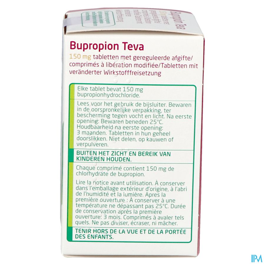 Coût du bupropion