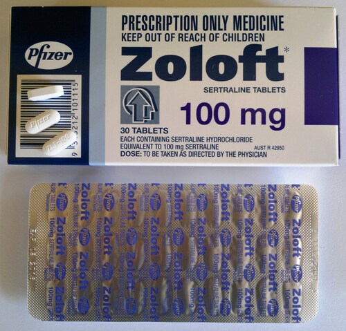 Sertraline 100mg capsule