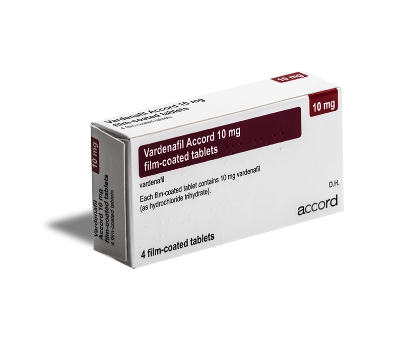 Vardenafil De 10 Mg