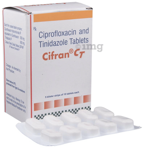 Ciprofloxacin 500 Mg 1x2