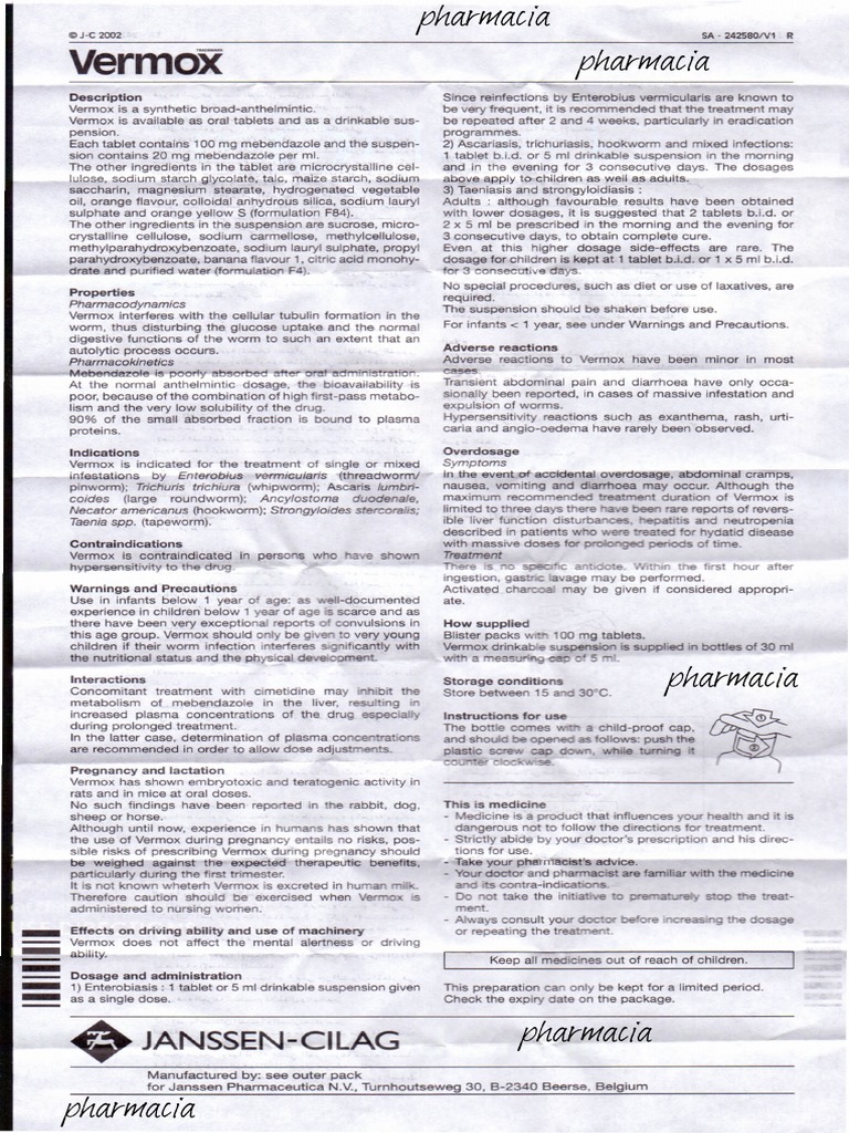 mebendazole en ligne