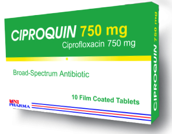 ciprofloxacin 750mg